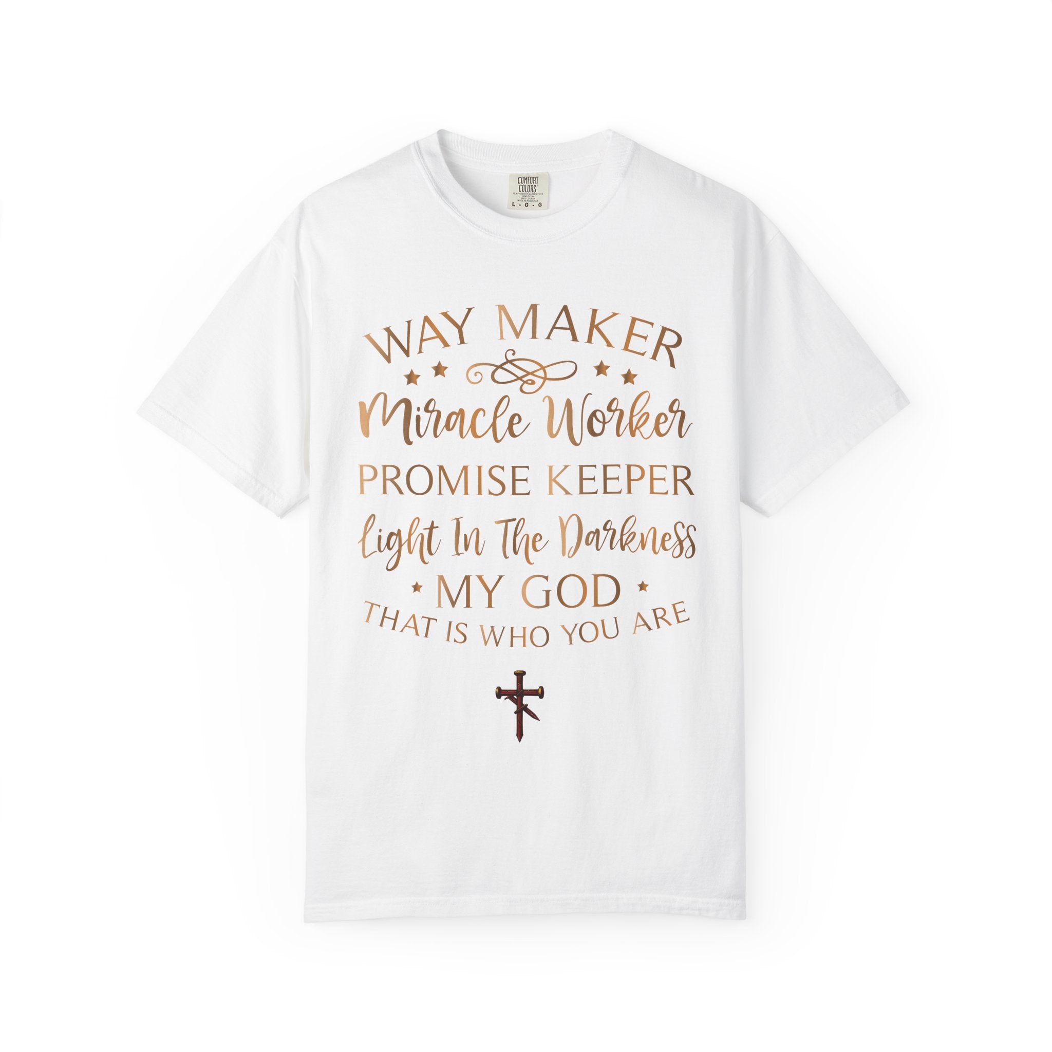Faith-Inspired Way Maker, Miracle Worker, T-Shirt
