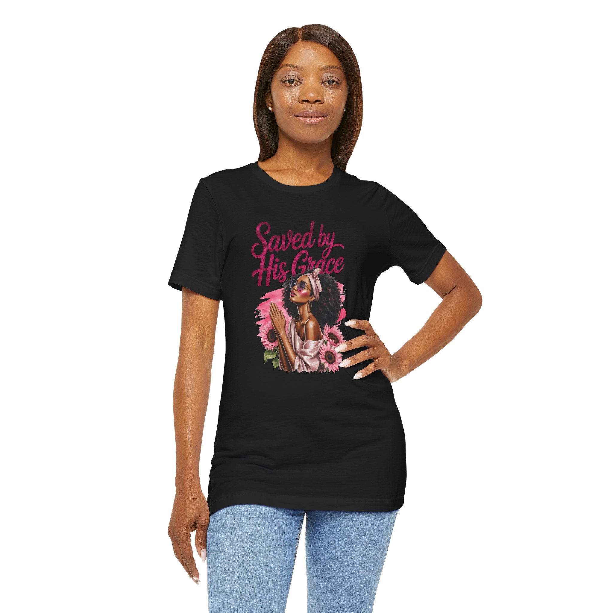 Inspirational Saved by His Grace Shirt