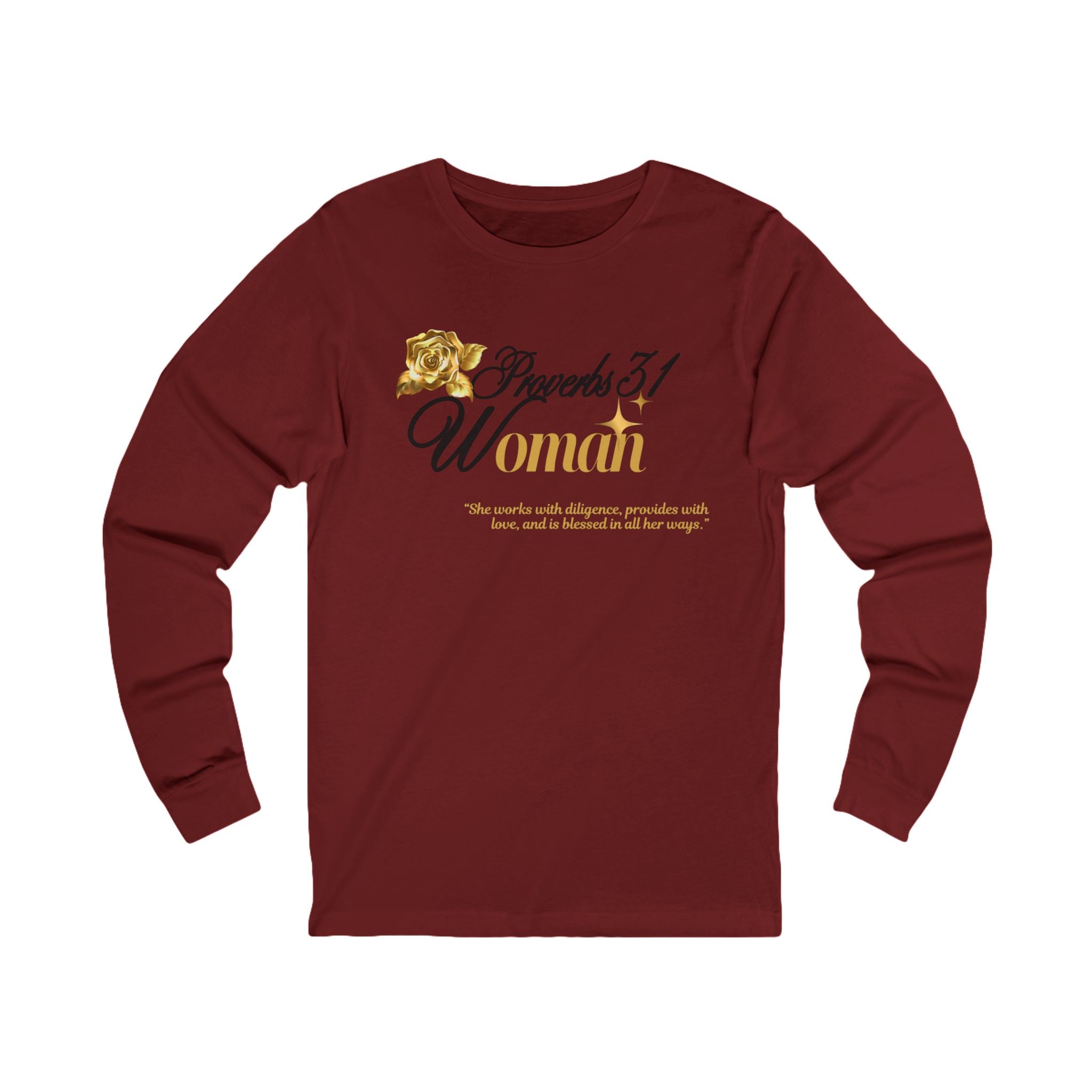 Proverbs 31 Woman Long Sleeve Tee