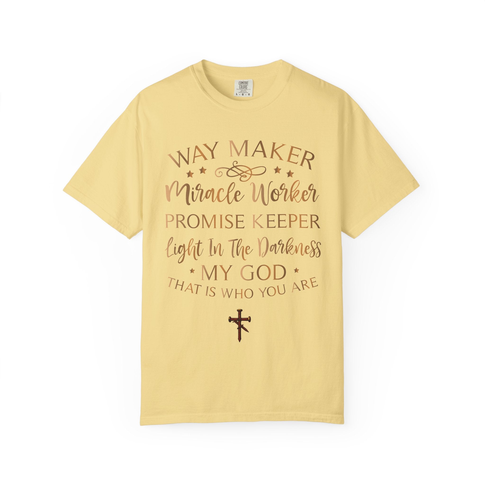 Faith-Inspired Way Maker, Miracle Worker, T-Shirt