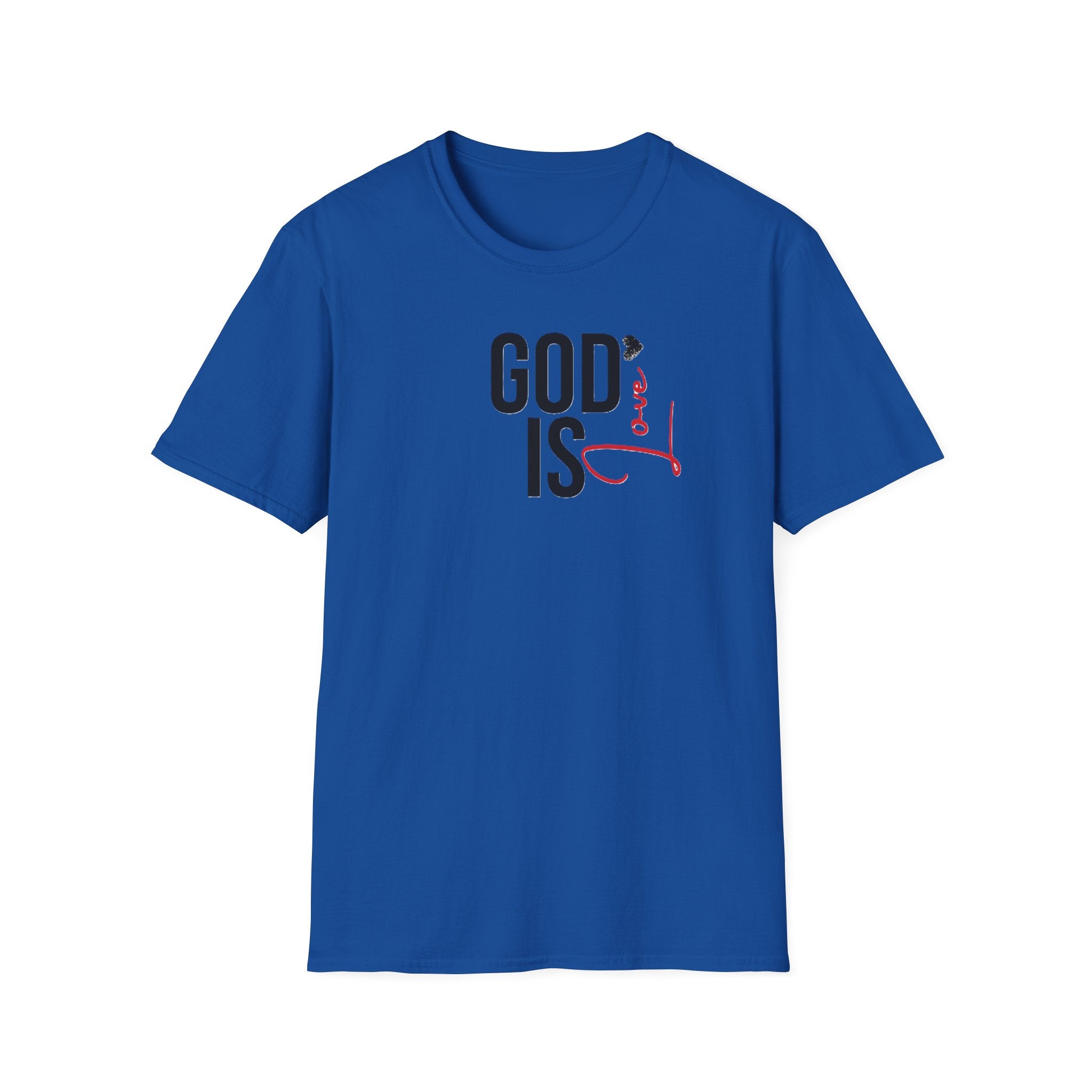Unisex Soft style God Is Love short sleeve t-shirt