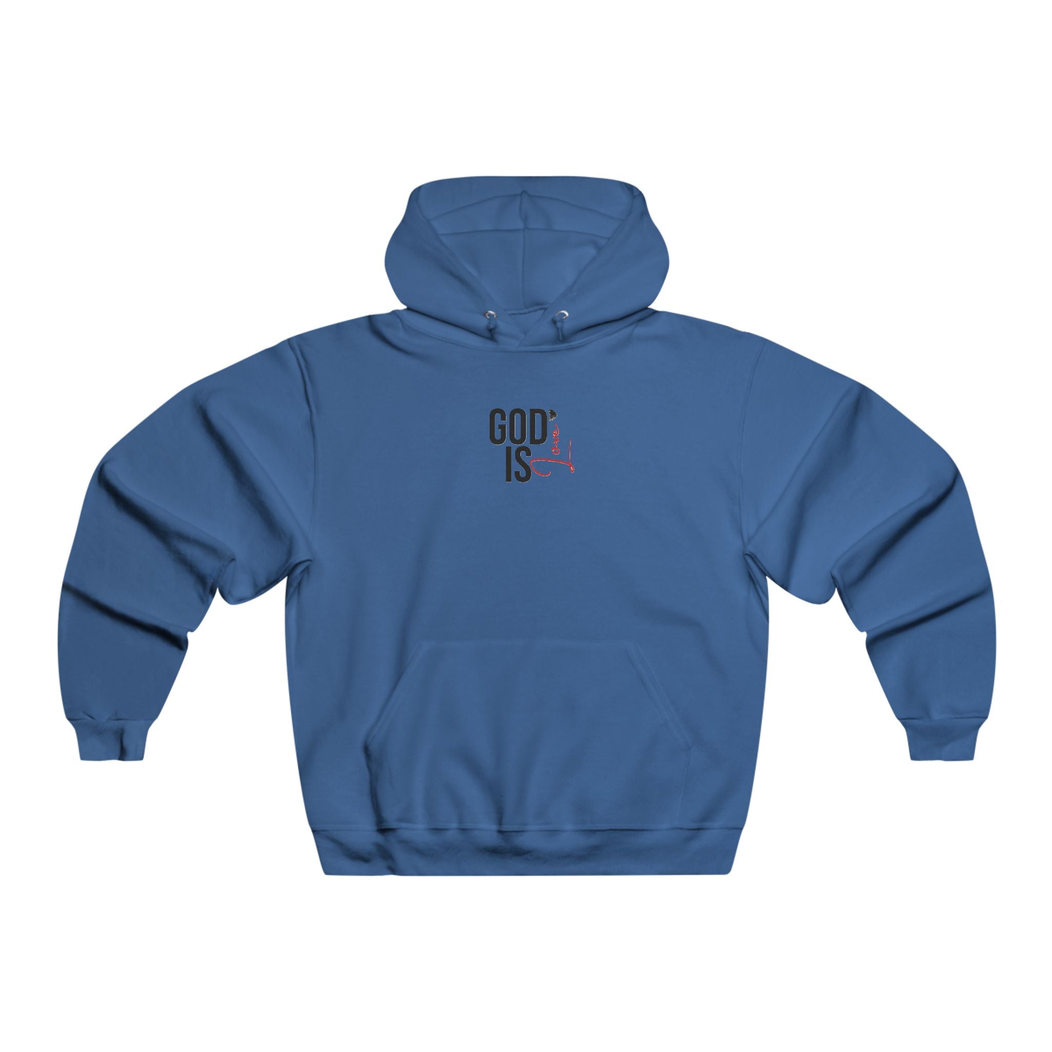 God Is Love Inspirational Hooded Sweatshirt