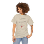 Walk by Faith Motivational Unisex Cotton Shirt