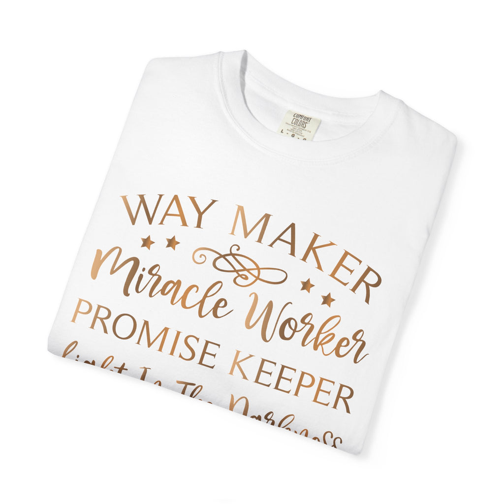 Faith-Inspired Way Maker, Miracle Worker, T-Shirt