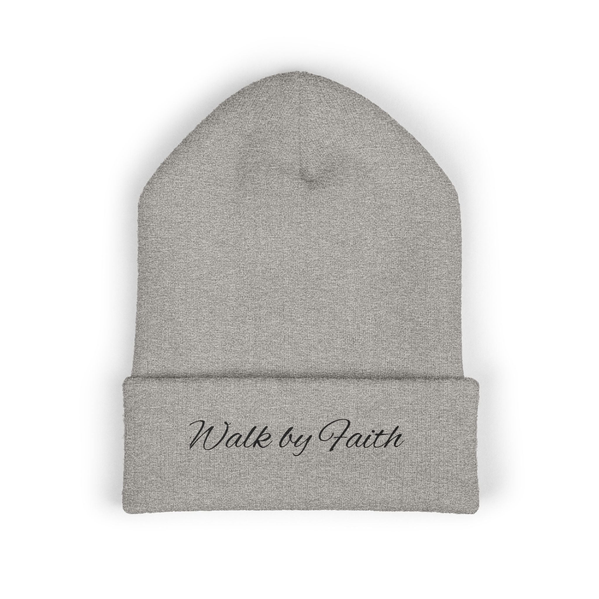Walk by Faith Cuffed Beanie
