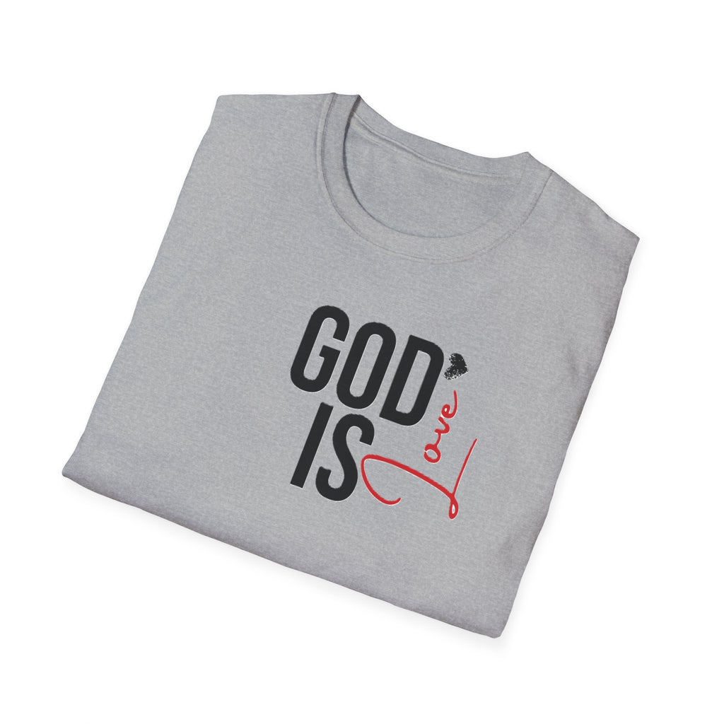 Unisex Soft style God Is Love short sleeve t-shirt