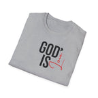 Unisex Soft style God Is Love short sleeve t-shirt