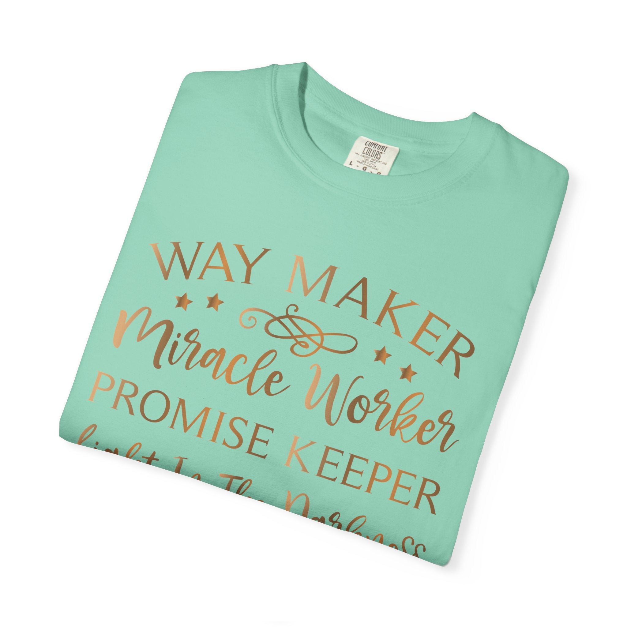 Faith-Inspired Way Maker, Miracle Worker, T-Shirt