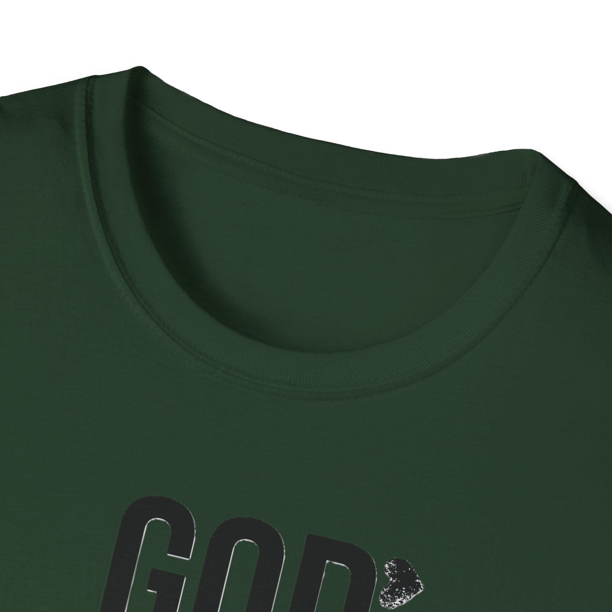 Unisex Soft style God Is Love short sleeve t-shirt