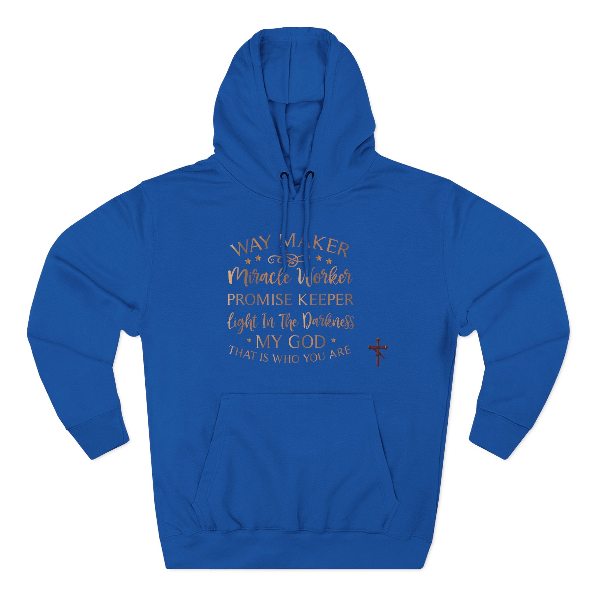 Inspirational Faith Way Maker Hoodie