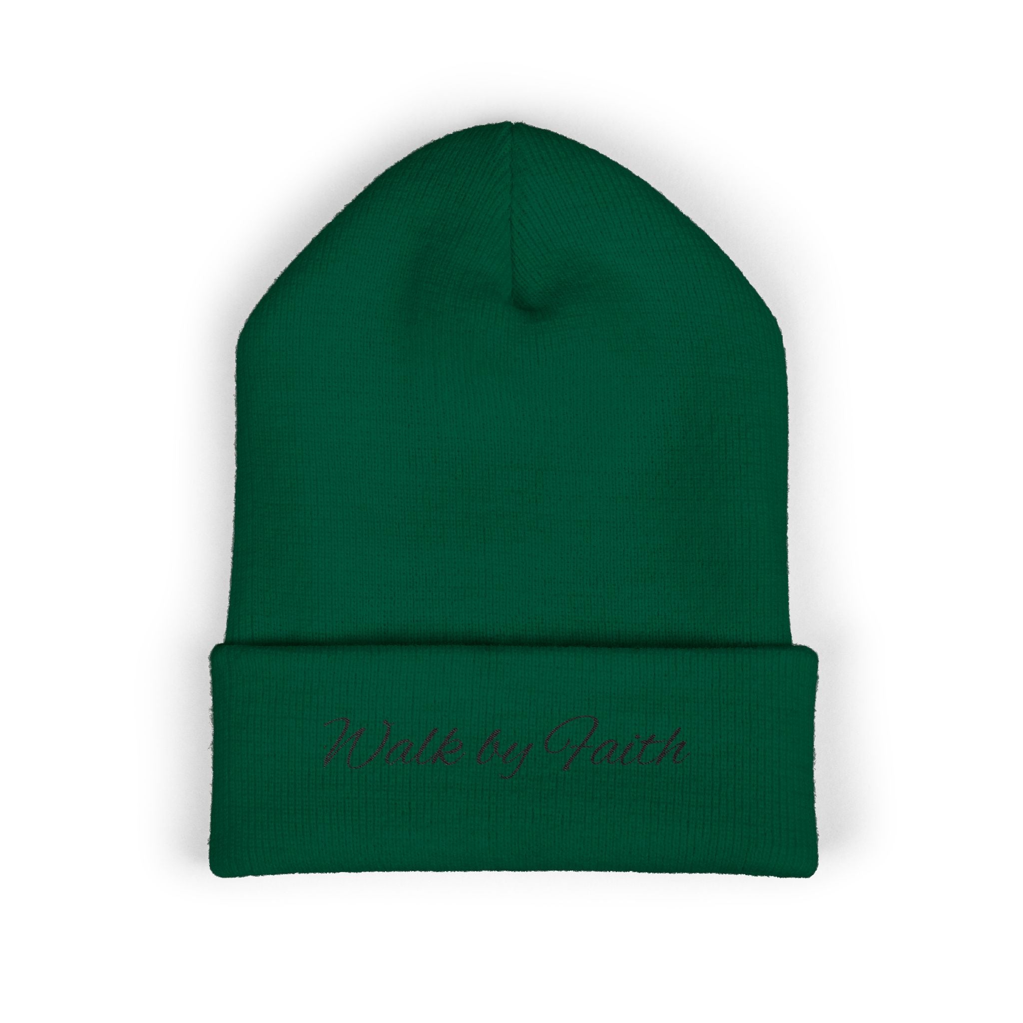 Walk by Faith Cuffed Beanie