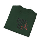 Unisex Soft style God Is Love short sleeve t-shirt
