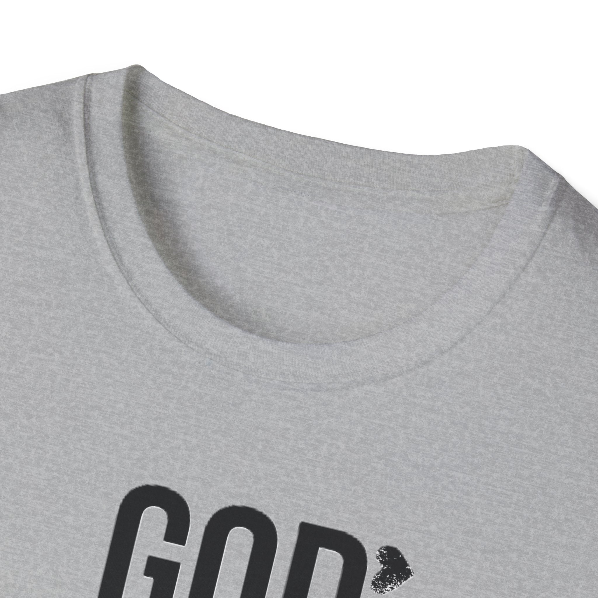 Unisex Soft style God Is Love short sleeve t-shirt