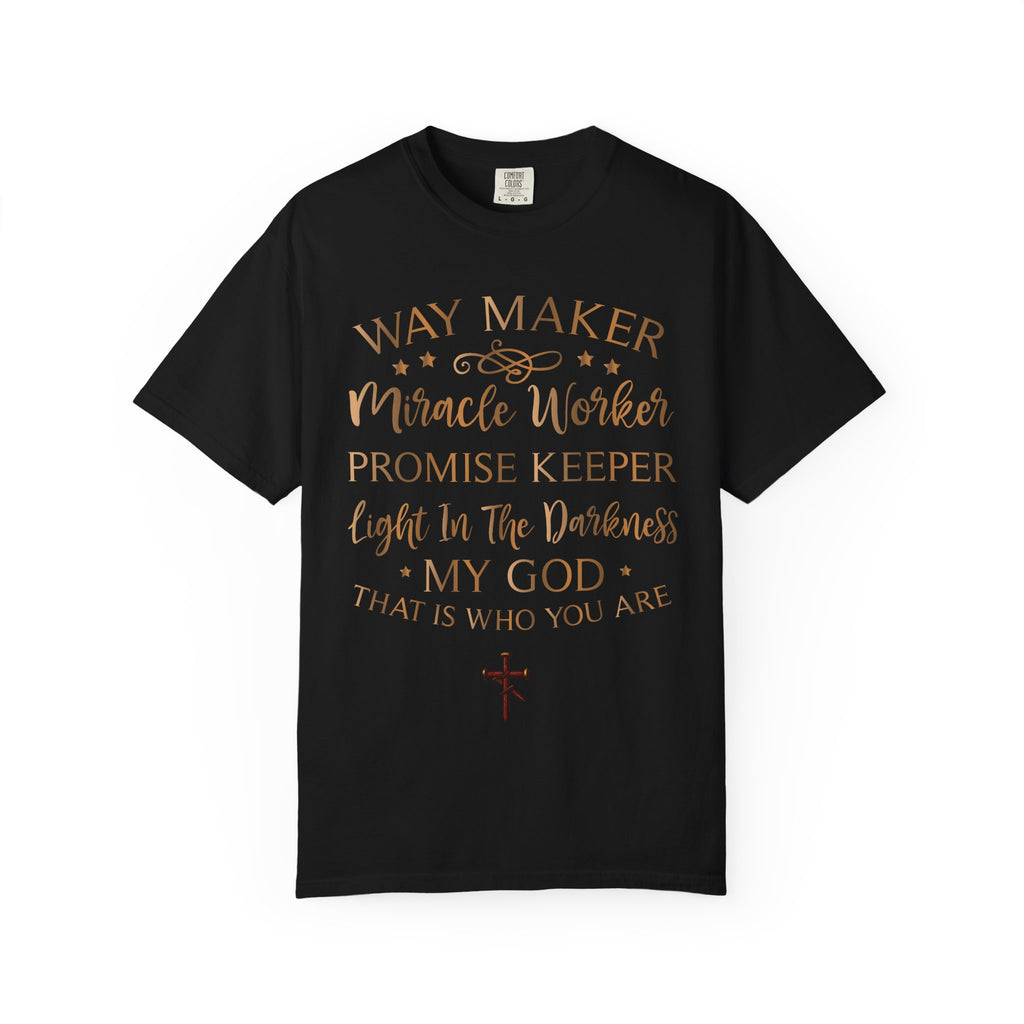 Faith-Inspired Way Maker, Miracle Worker, T-Shirt