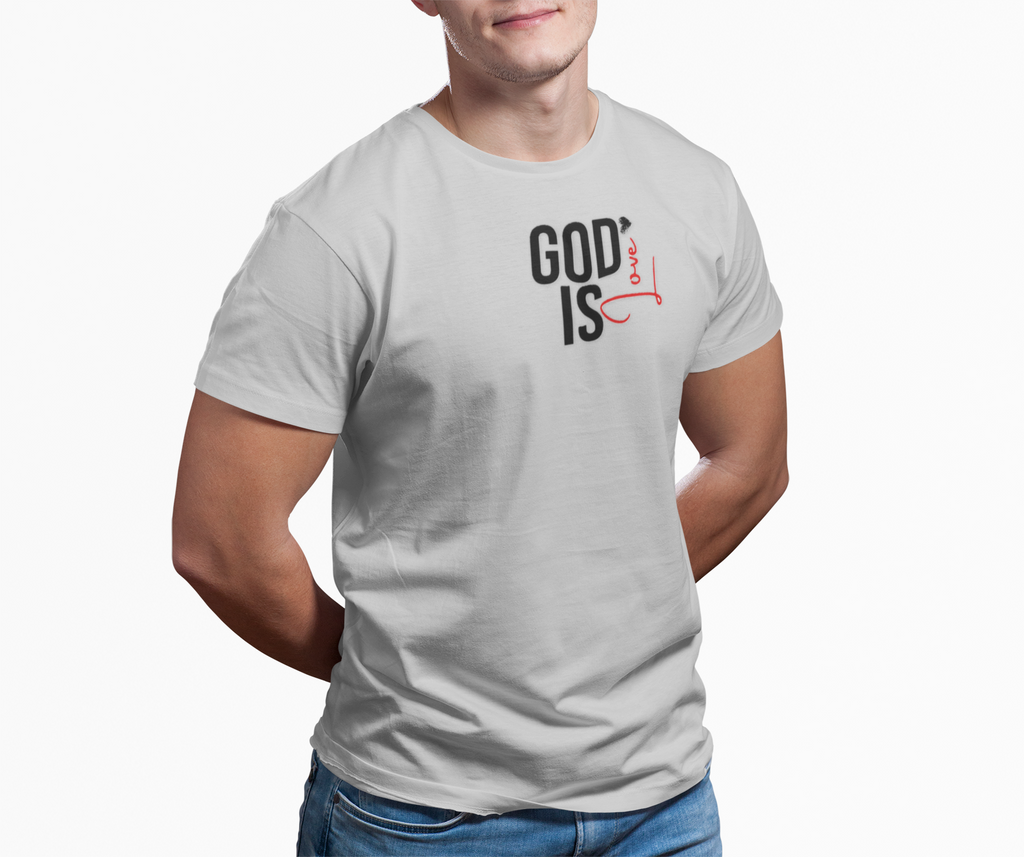Unisex Soft style God Is Love short sleeve t-shirt