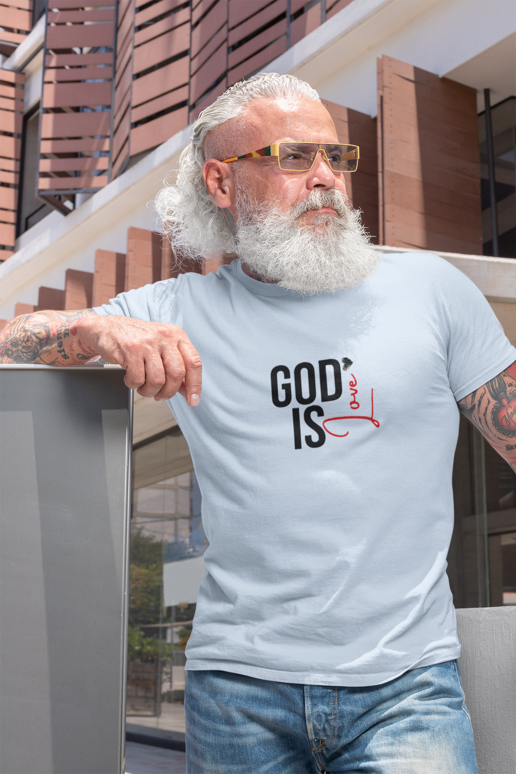 Unisex Soft style God Is Love short sleeve t-shirt
