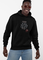 God will Never Leave You Cozy Unisex Hoodie