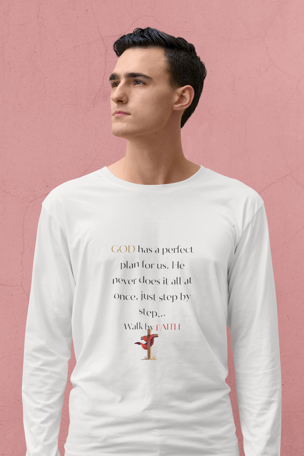 Walk by Faith Long Sleeve Tee