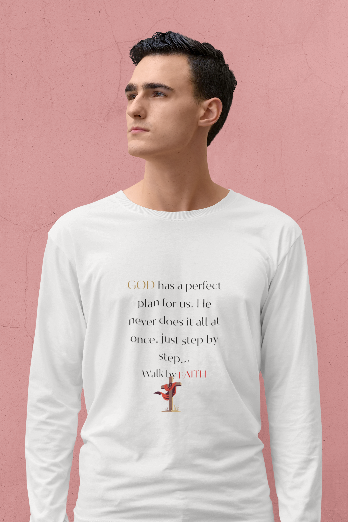 Walk by Faith Long Sleeve Tee