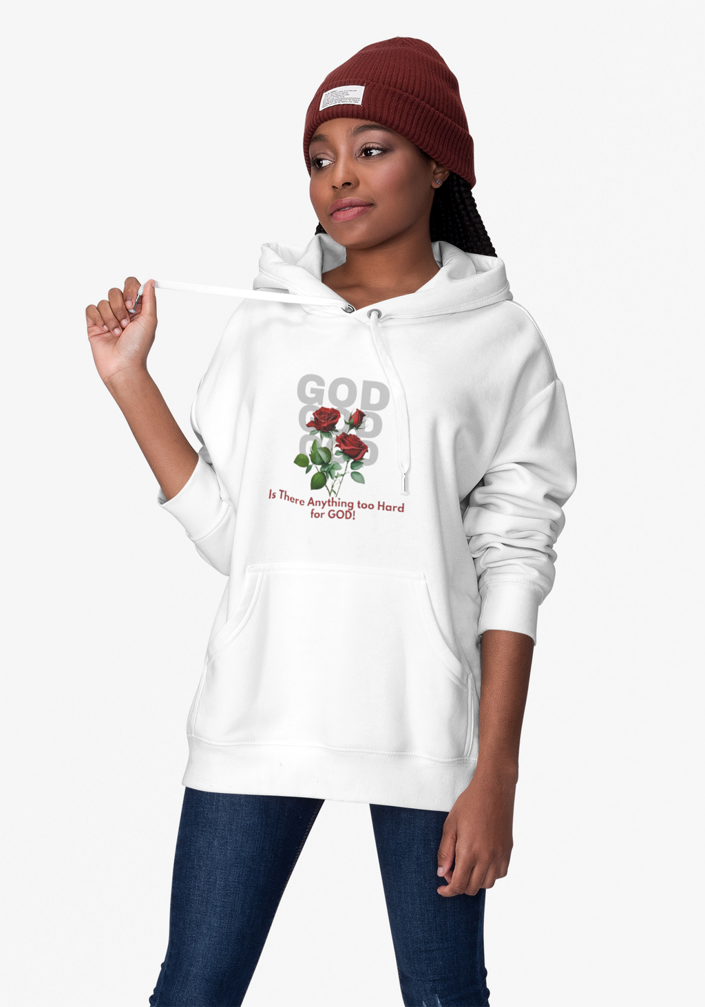 Inspirational God Quote Hoodie