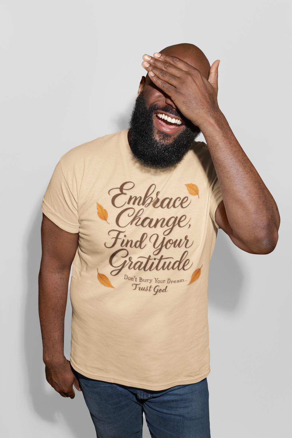 Embrace Change, Find Your Gratitude Unisex Jersey Short Sleeve T-Shirt