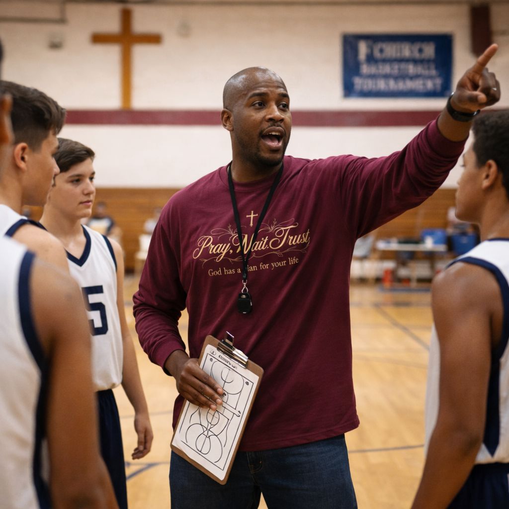 Pray. Wait. Trust. Long Sleeve T-Shirt
