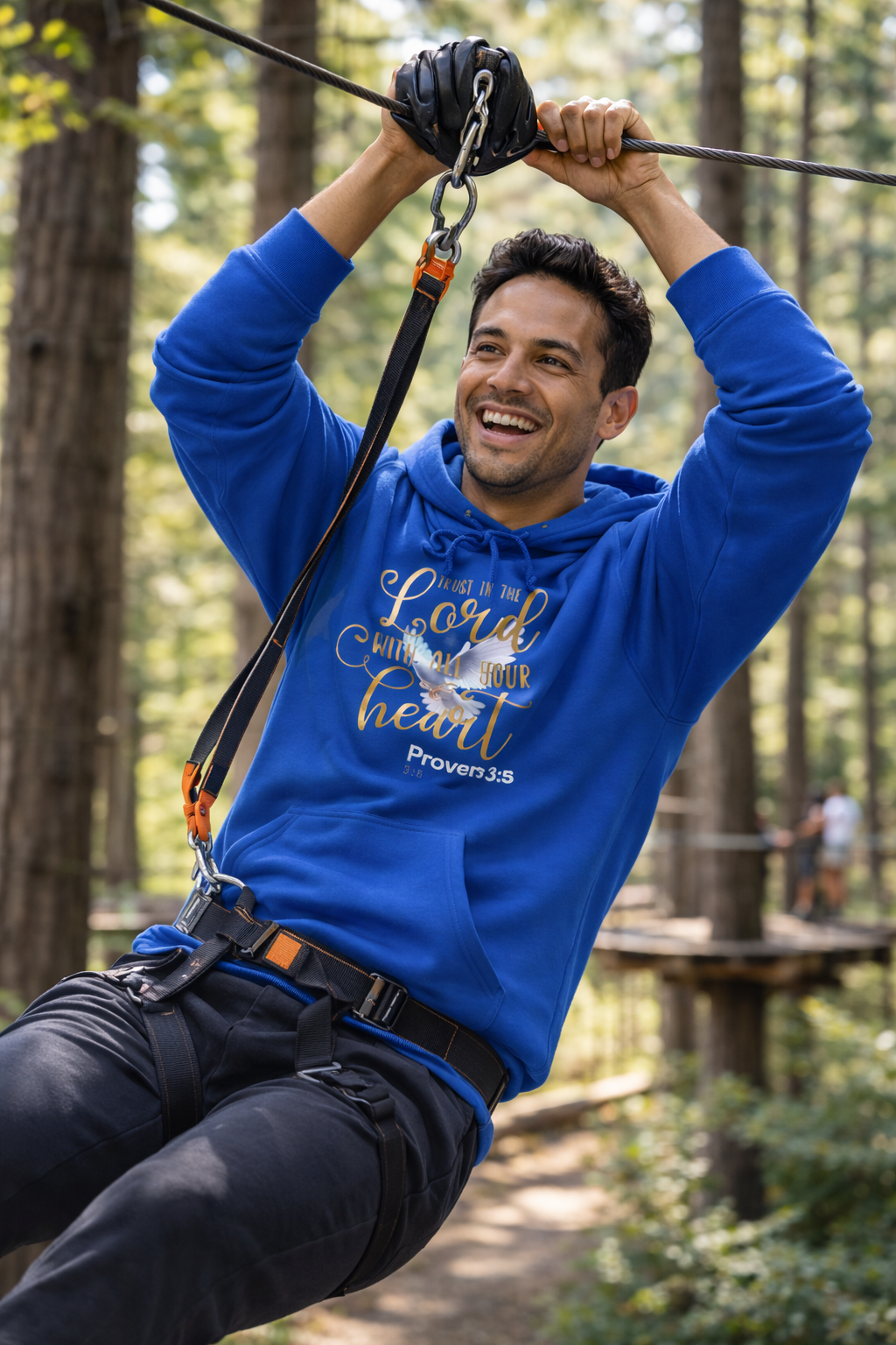 “Trust in the Lord” Cozy Hoodie