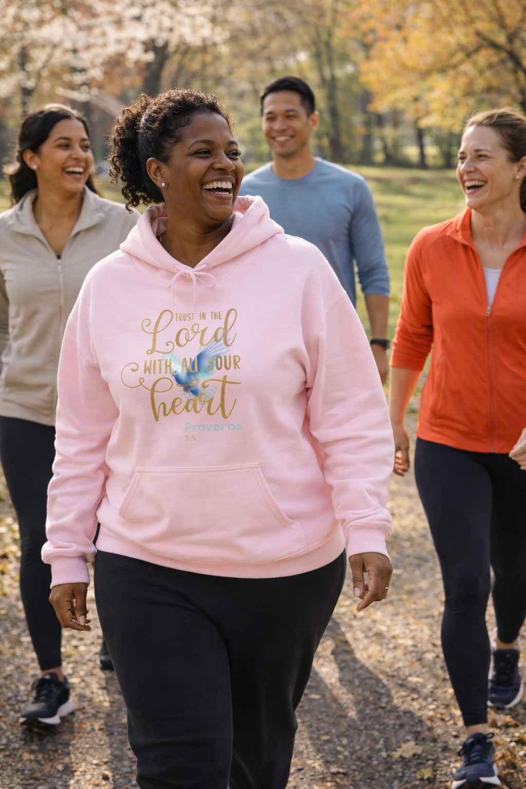 “Trust in the Lord” Cozy Hoodie