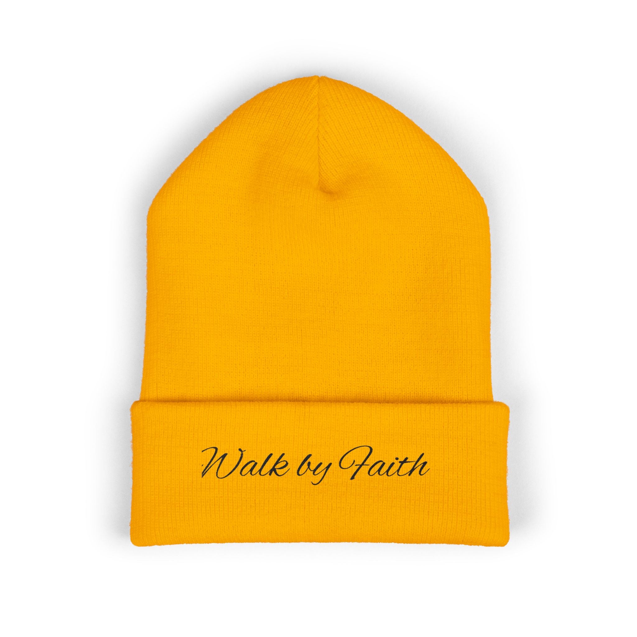 Walk by Faith Cuffed Beanie