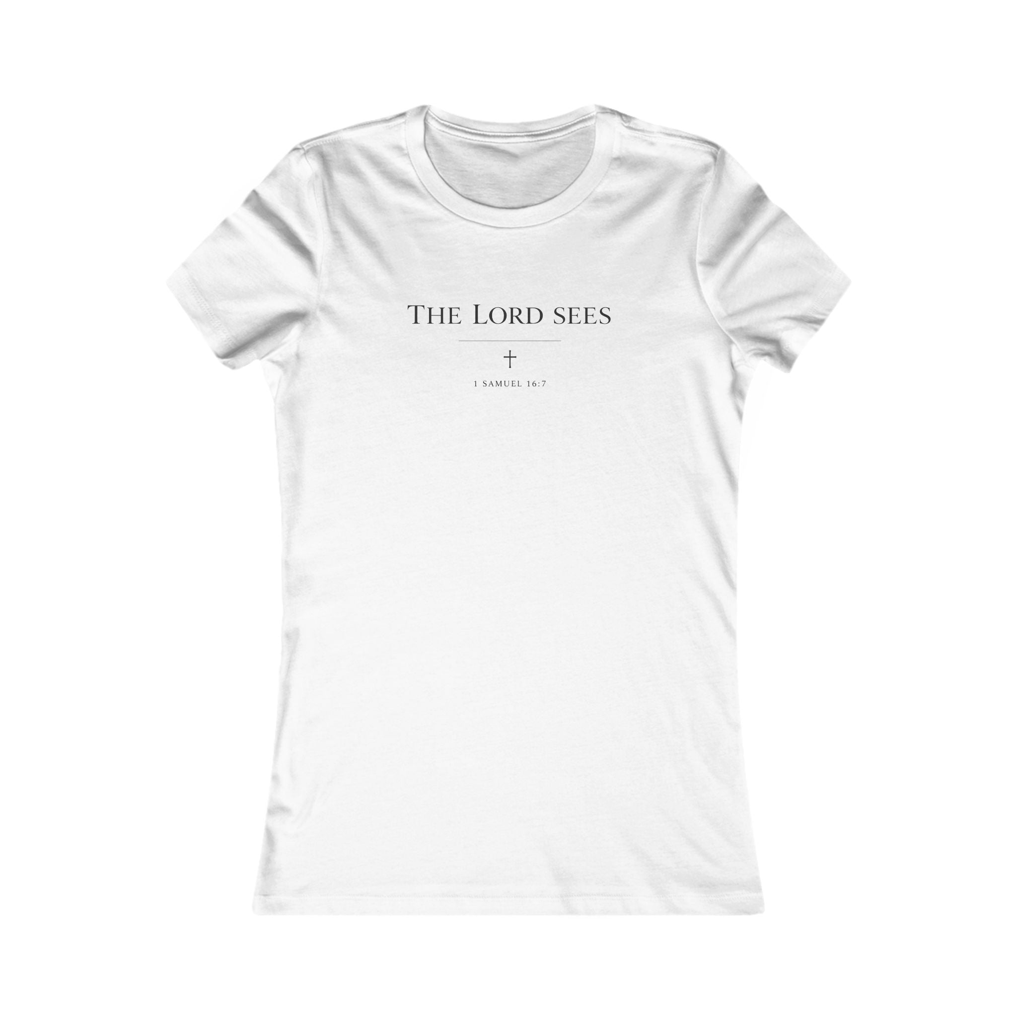 The Lord Sees Women’s Slim-Fit T-Shirt