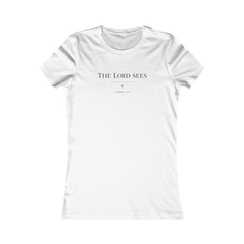 The Lord Sees Women’s Slim-Fit T-Shirt