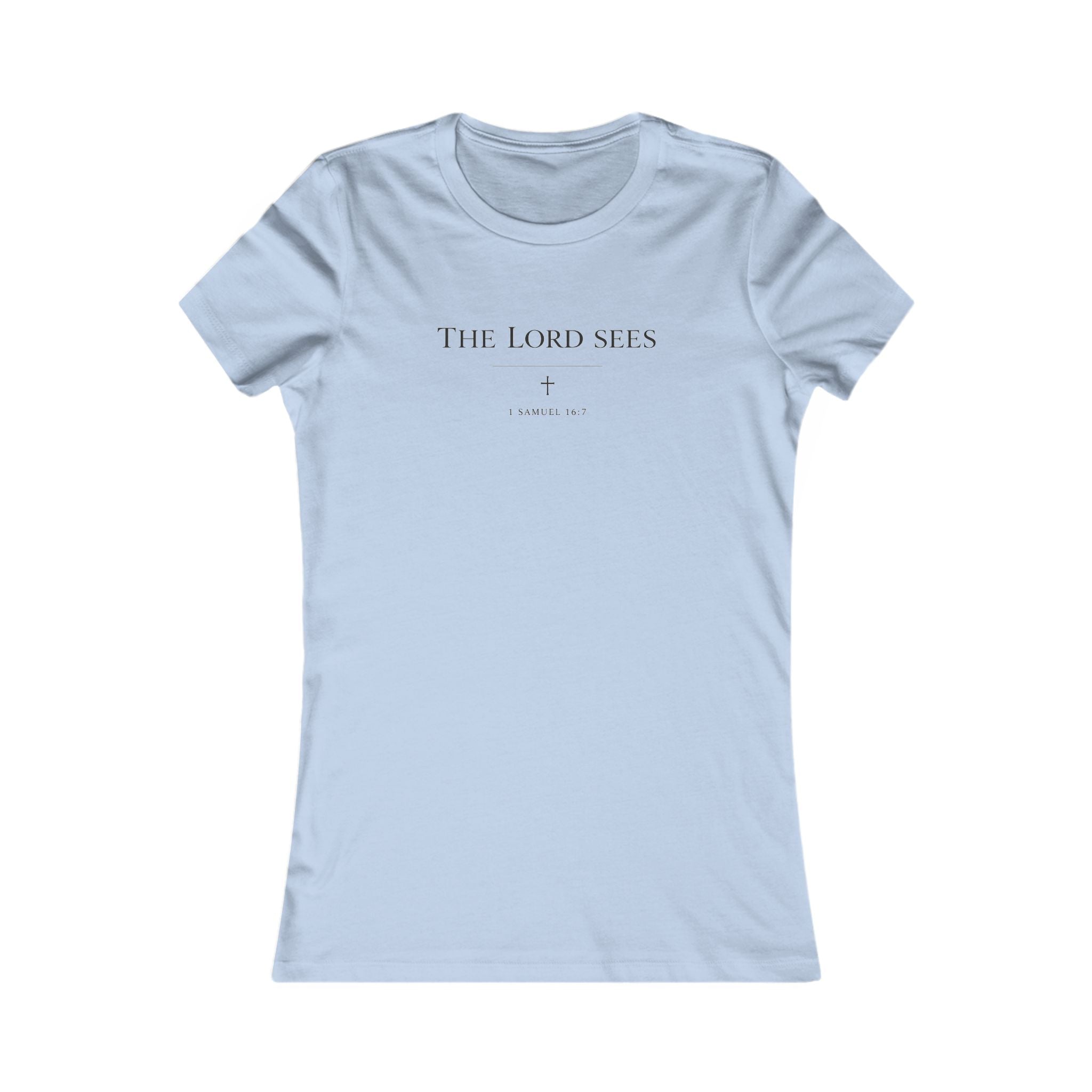 The Lord Sees Women’s Slim-Fit T-Shirt