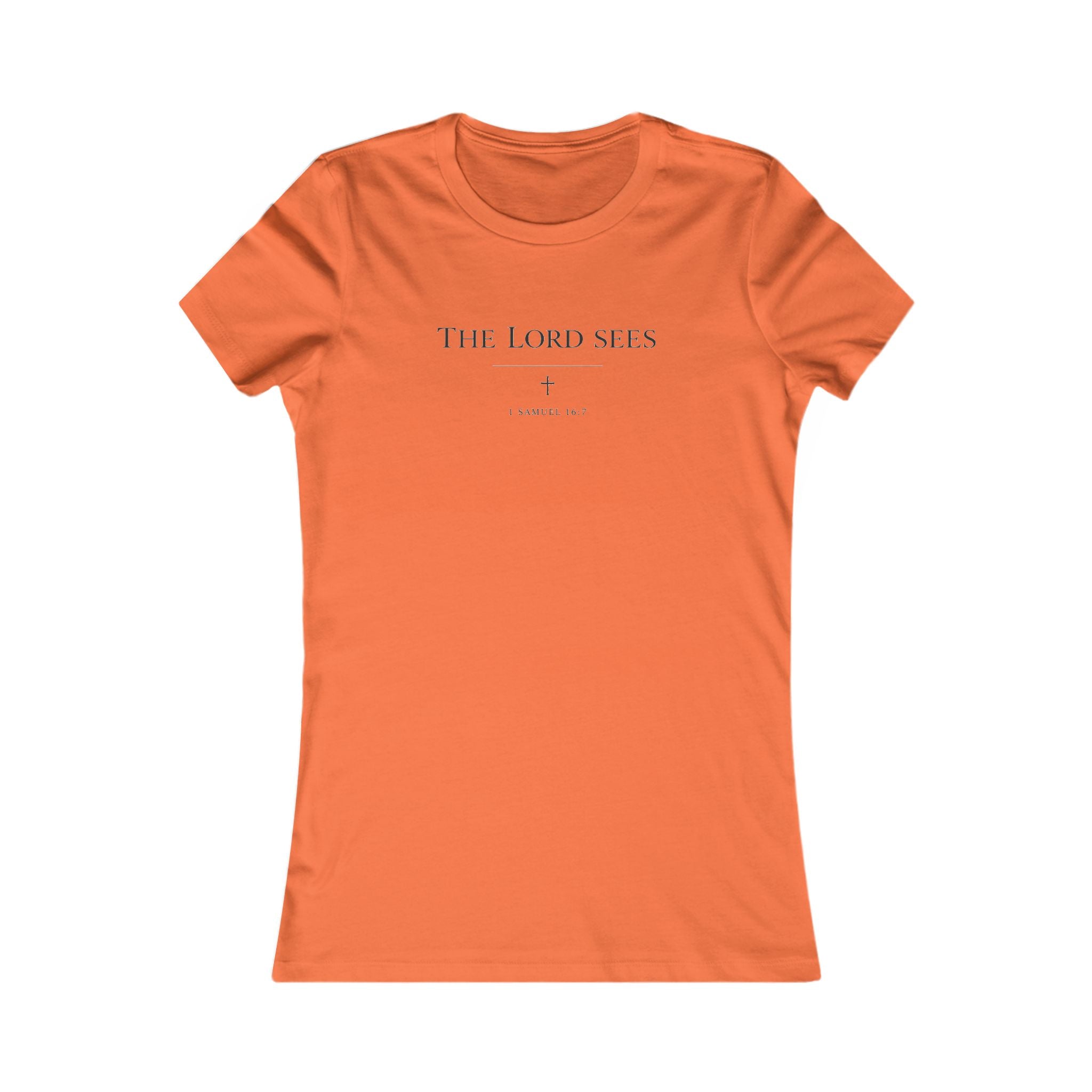 The Lord Sees Women’s Slim-Fit T-Shirt