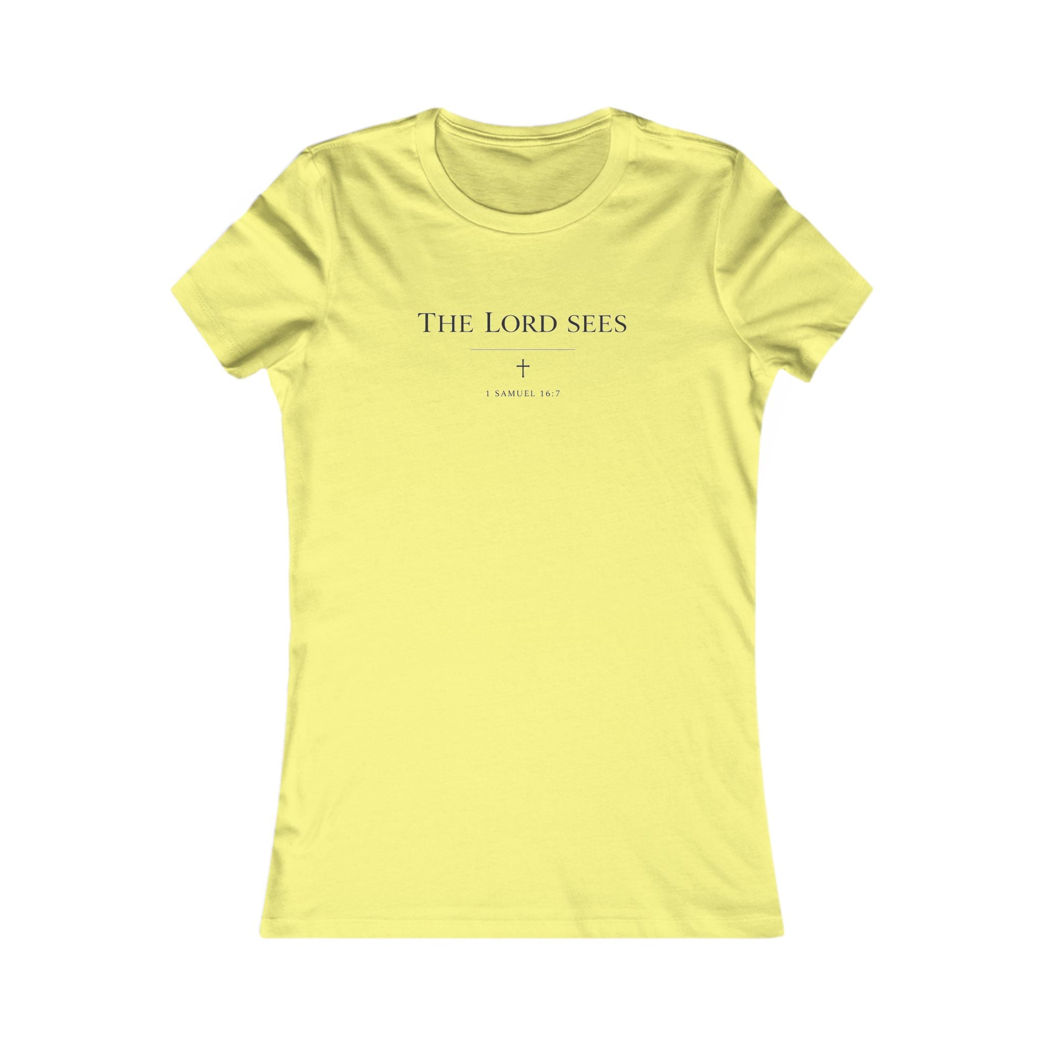 The Lord Sees Women’s Slim-Fit T-Shirt