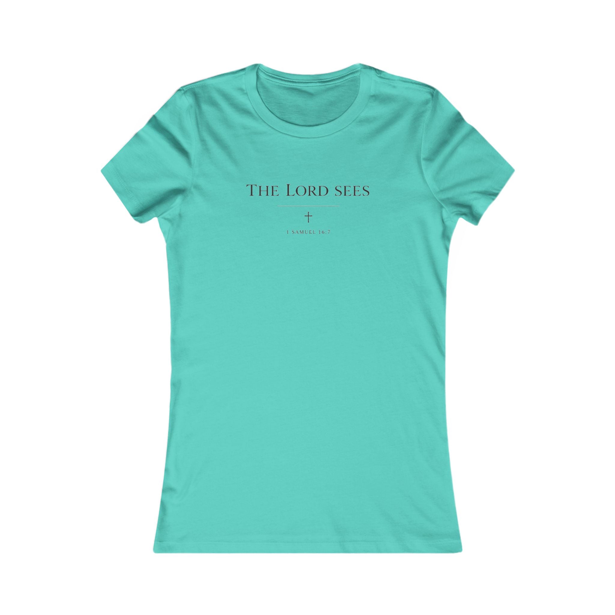 The Lord Sees Women’s Slim-Fit T-Shirt