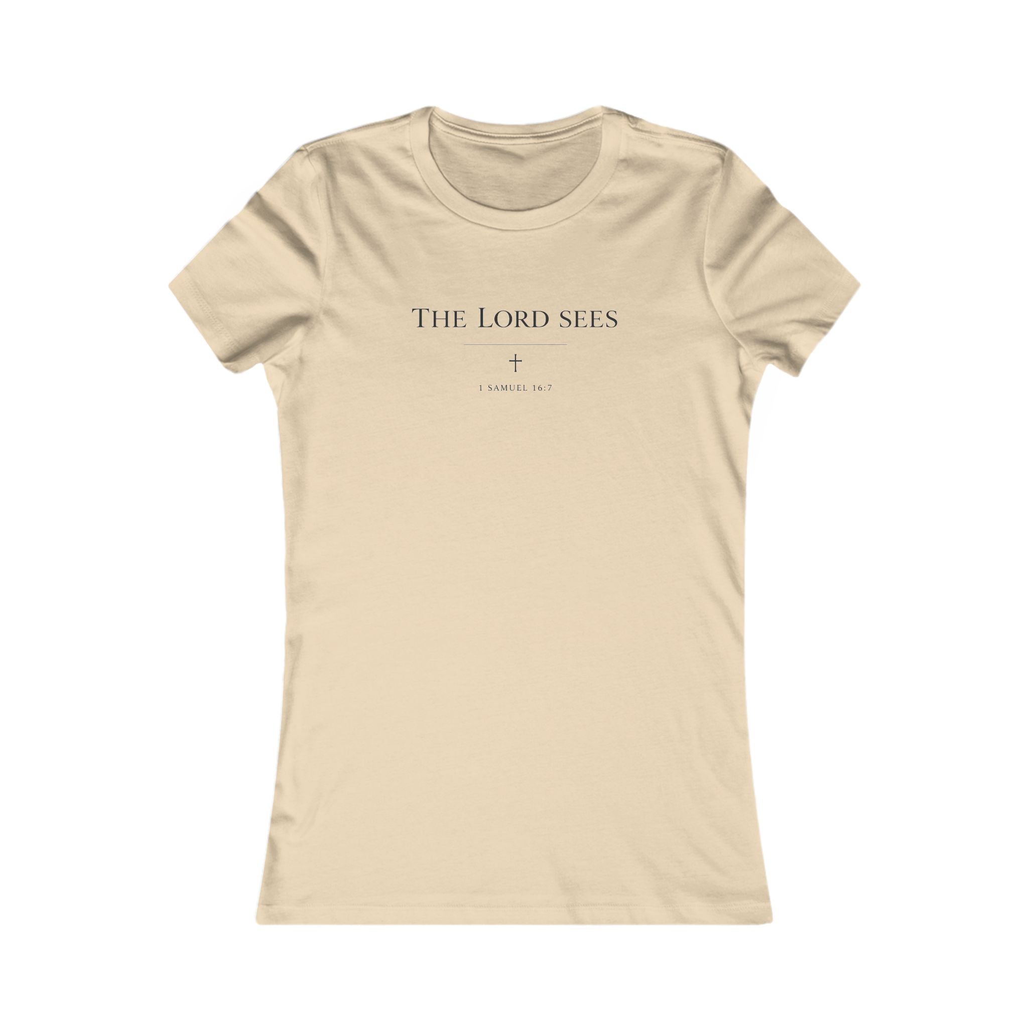 The Lord Sees Women’s Slim-Fit T-Shirt