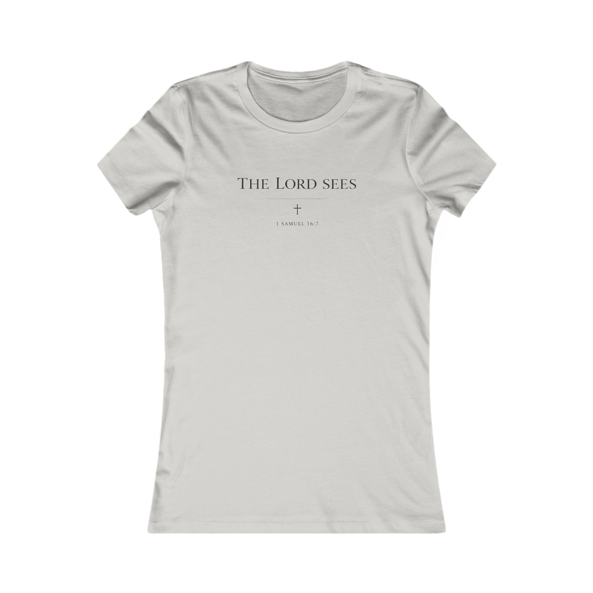 The Lord Sees Women’s Slim-Fit T-Shirt