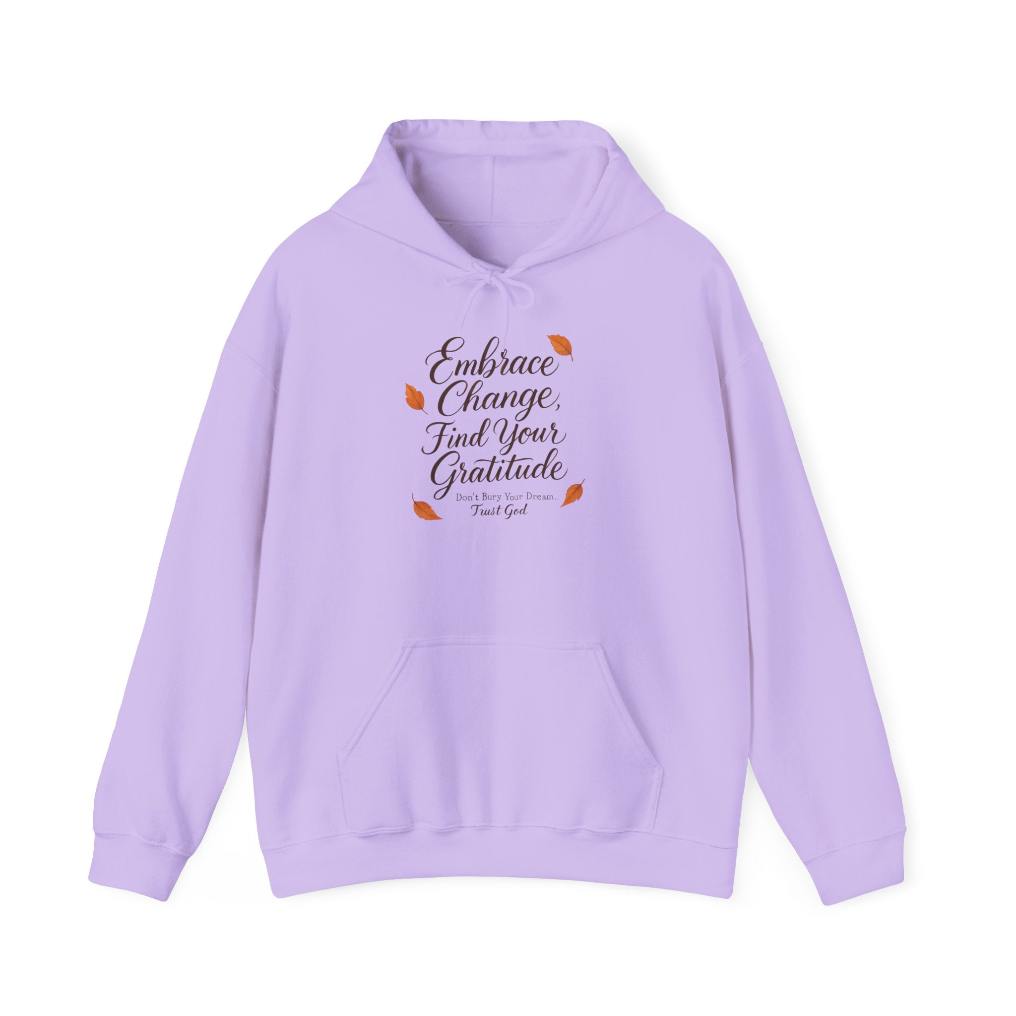 Embrace Change, Find Your Gratitude, Unisex Heavy Blend™ Hoodie