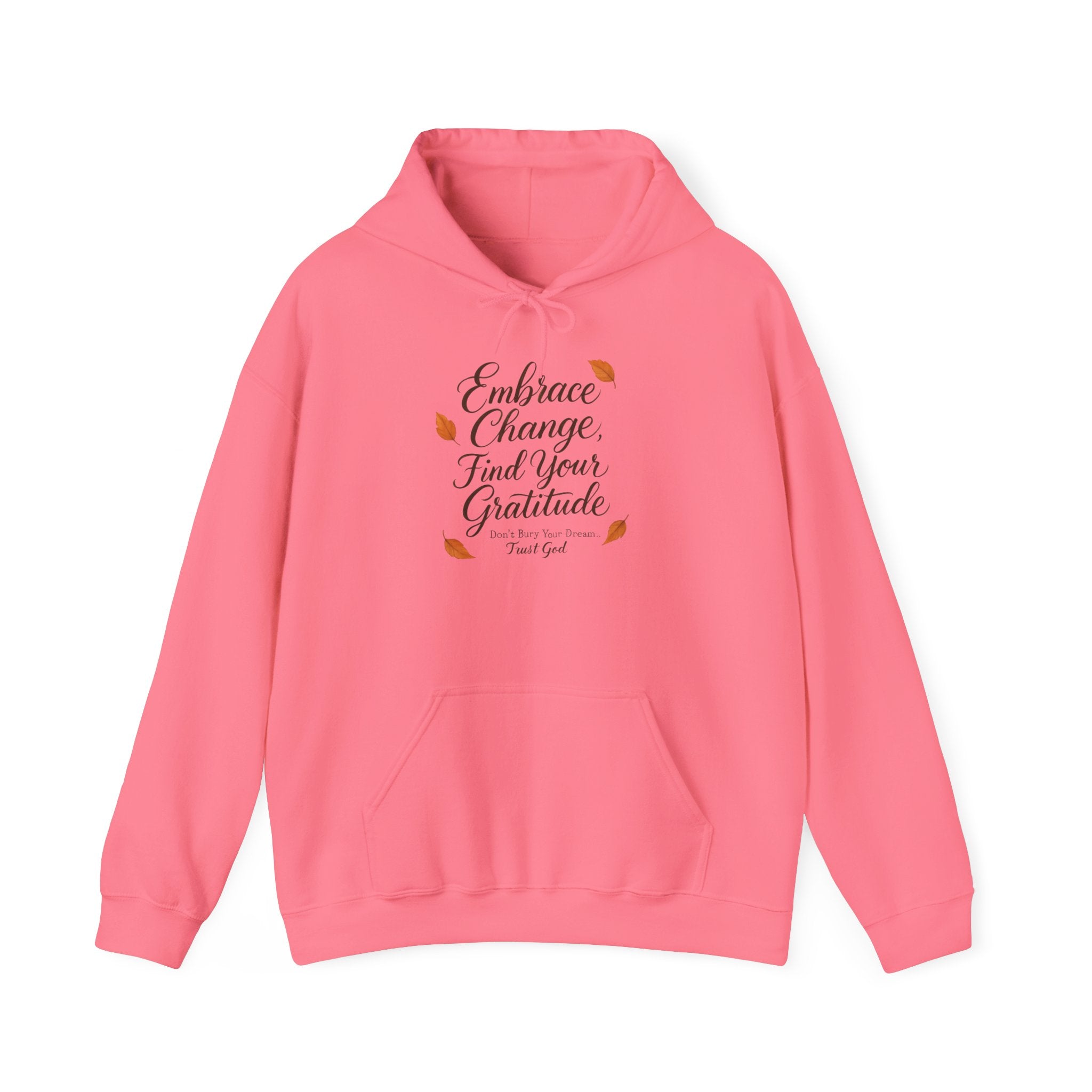 Embrace Change, Find Your Gratitude, Unisex Heavy Blend™ Hoodie