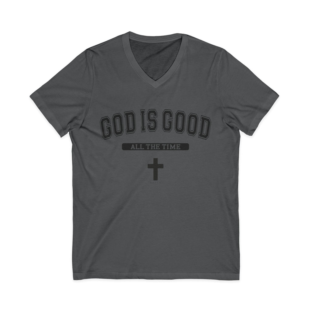 God is Good Unisex V-Neck Tee