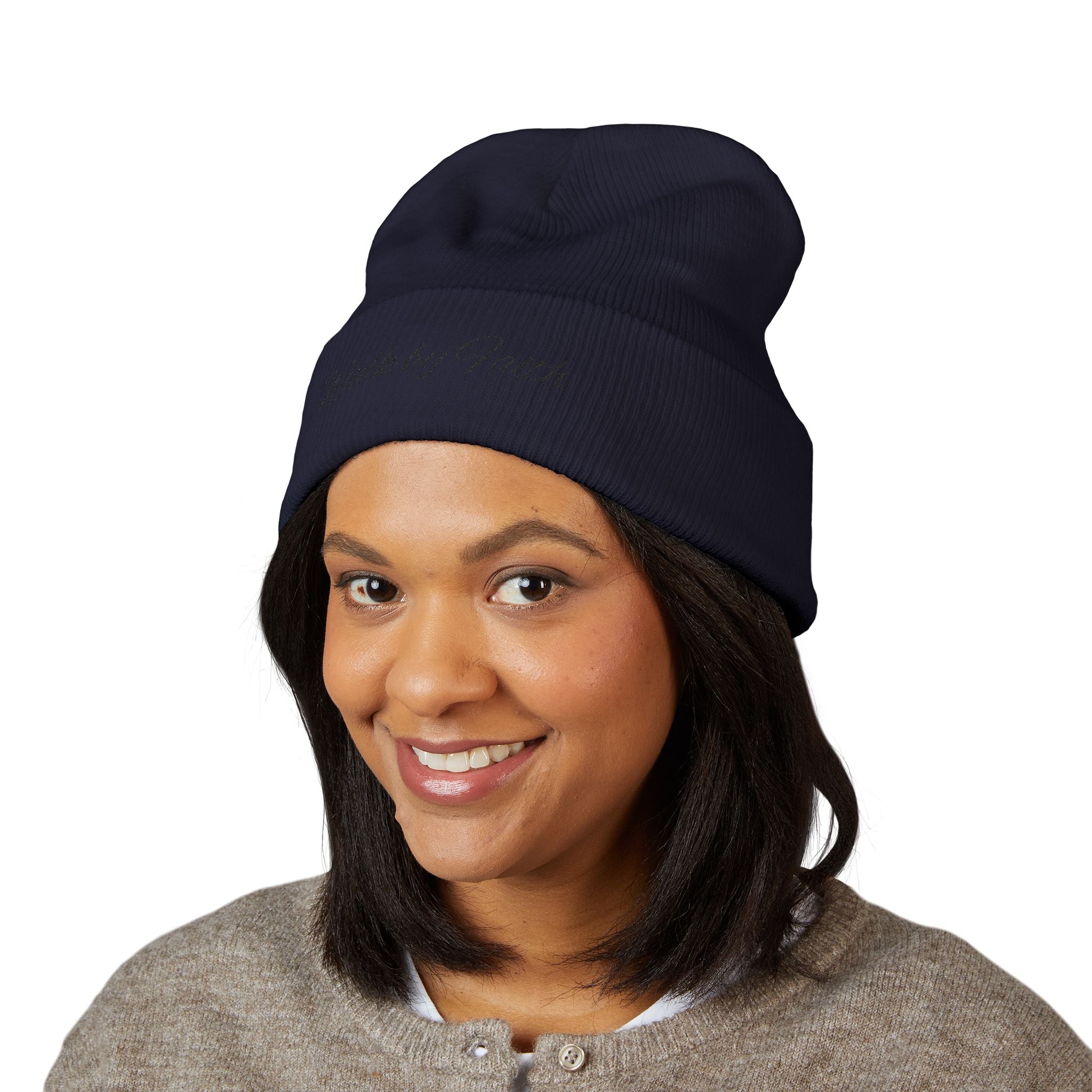 Walk by Faith Cuffed Beanie