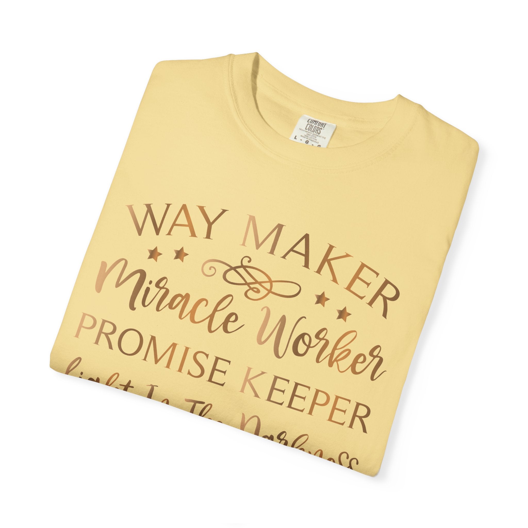 Faith-Inspired Way Maker, Miracle Worker, T-Shirt