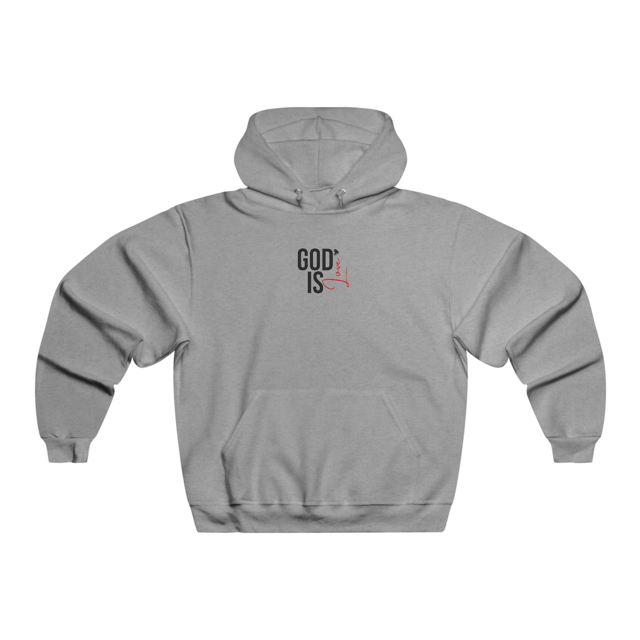 God Is Love Inspirational Hooded Sweatshirt