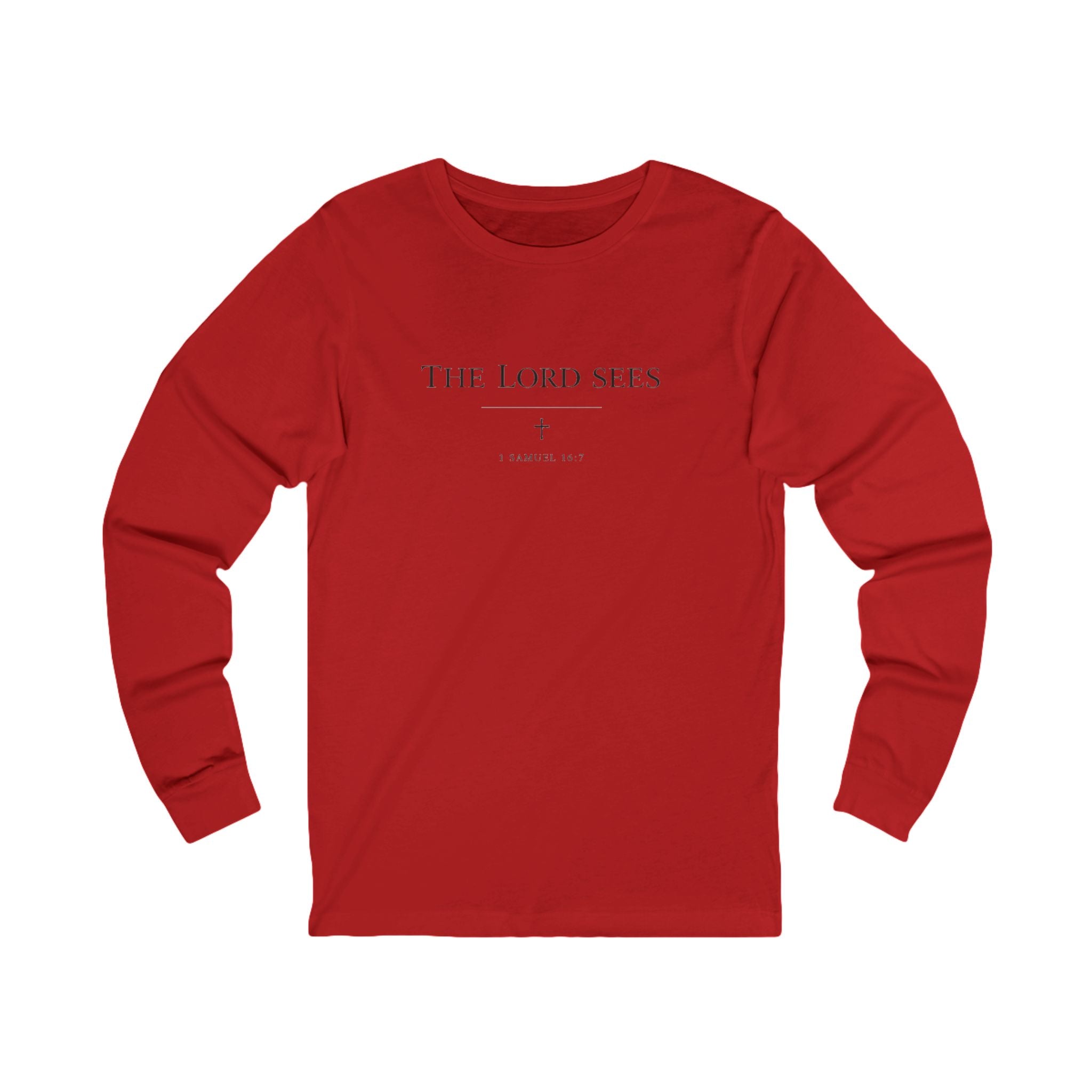The Lord Sees Long Sleeve T-Shirt