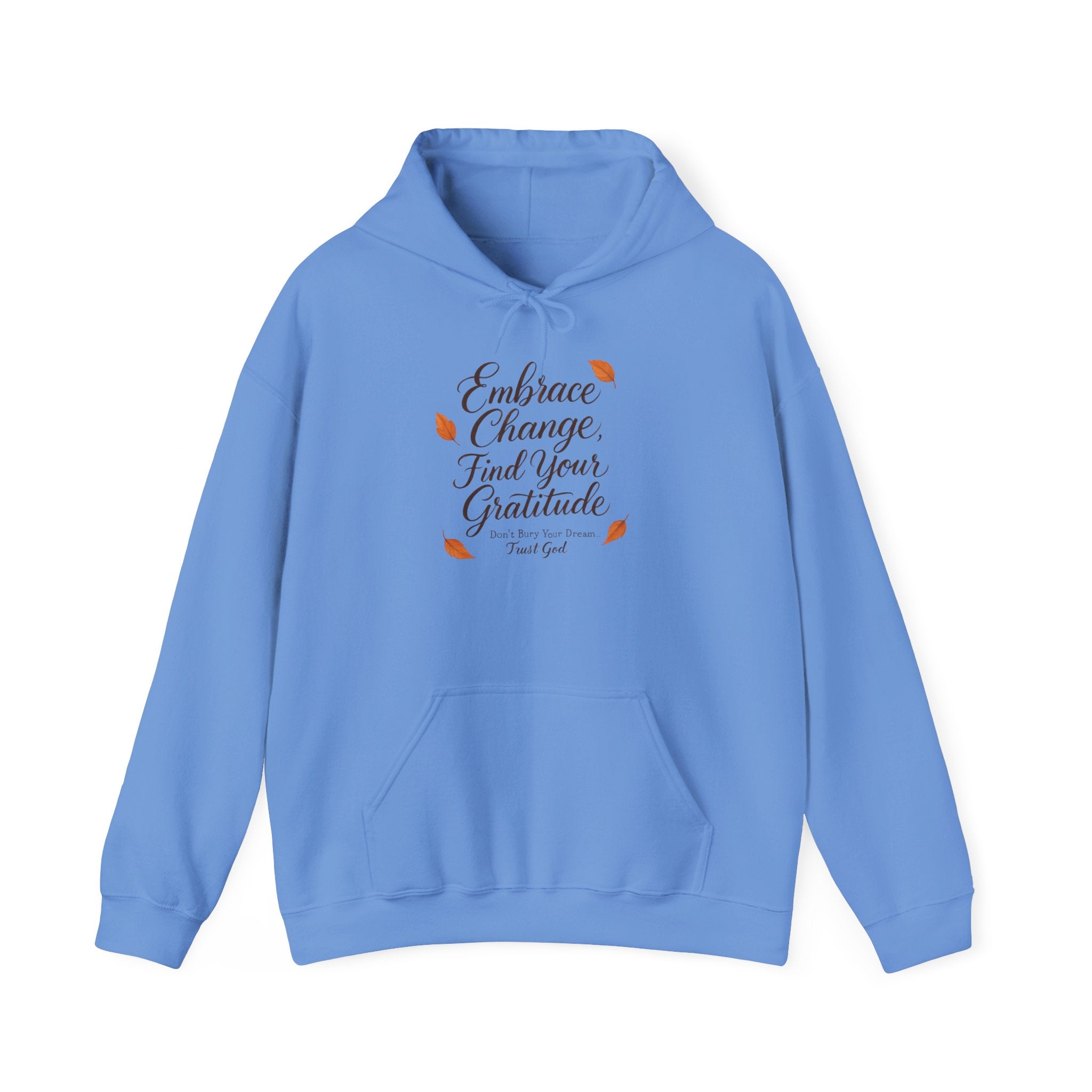 Embrace Change, Find Your Gratitude, Unisex Heavy Blend™ Hoodie