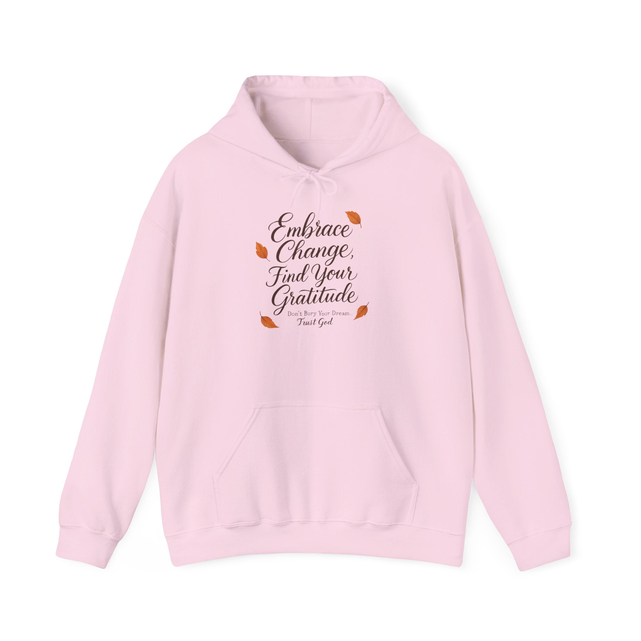 Embrace Change, Find Your Gratitude, Unisex Heavy Blend™ Hoodie