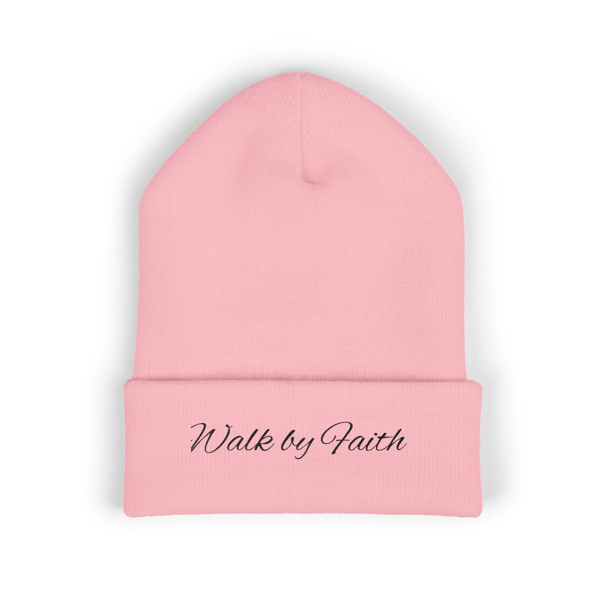 Walk by Faith Cuffed Beanie