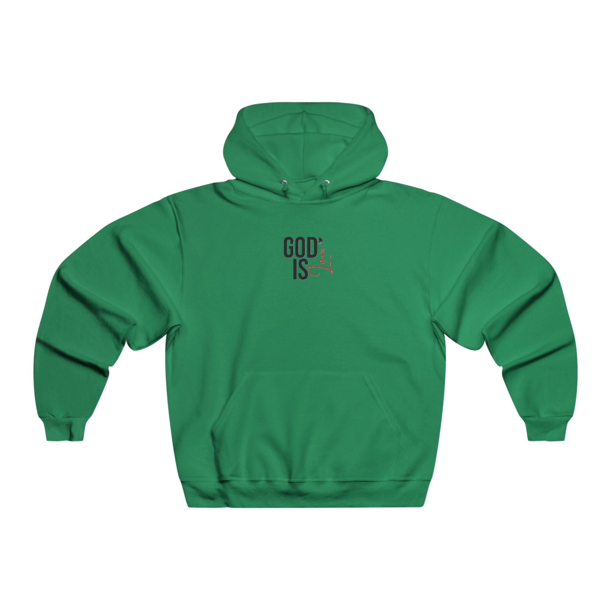 God Is Love Inspirational Hooded Sweatshirt