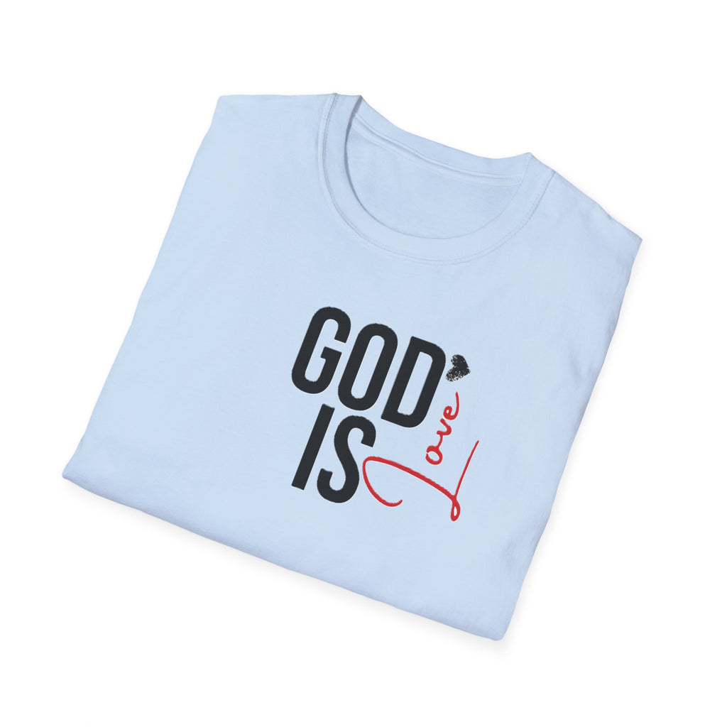 Unisex Soft style God Is Love short sleeve t-shirt