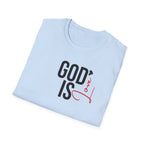 Unisex Soft style God Is Love short sleeve t-shirt